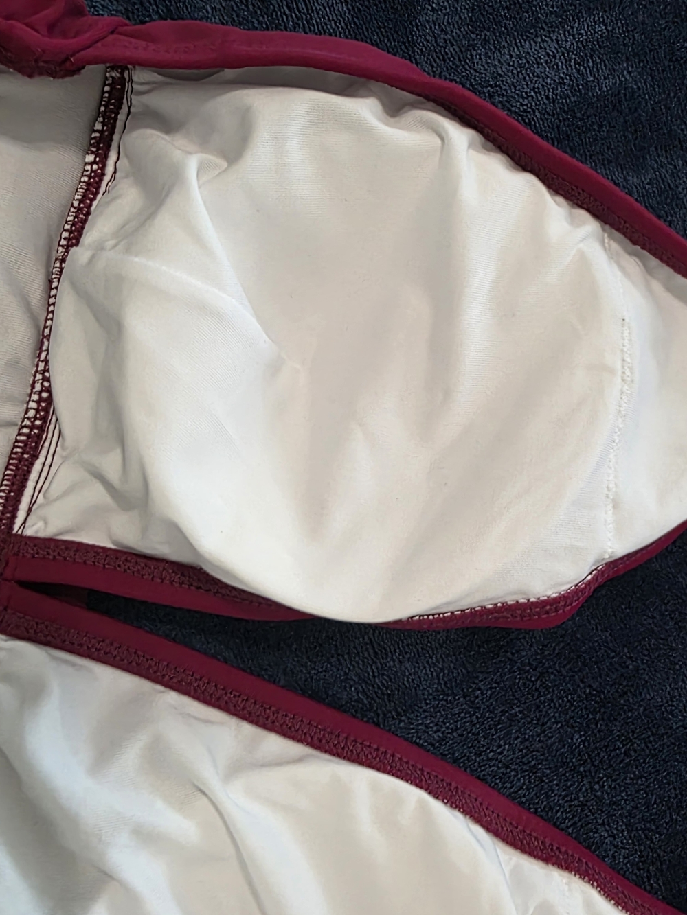 One-Piece Swimsuit - Deep Raspberry - Picture 5 of 7